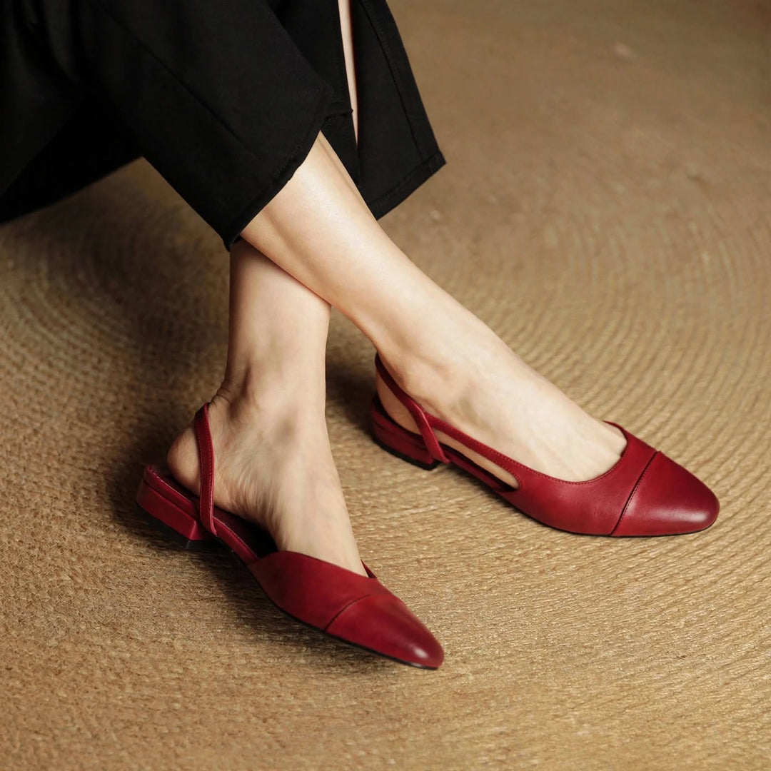 Ada Genuine Leather Mules