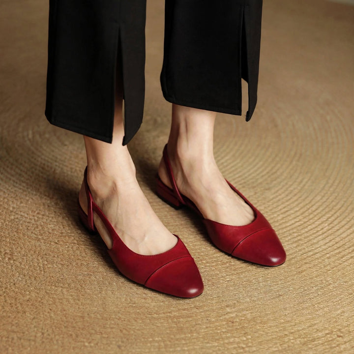 Ada Genuine Leather Mules