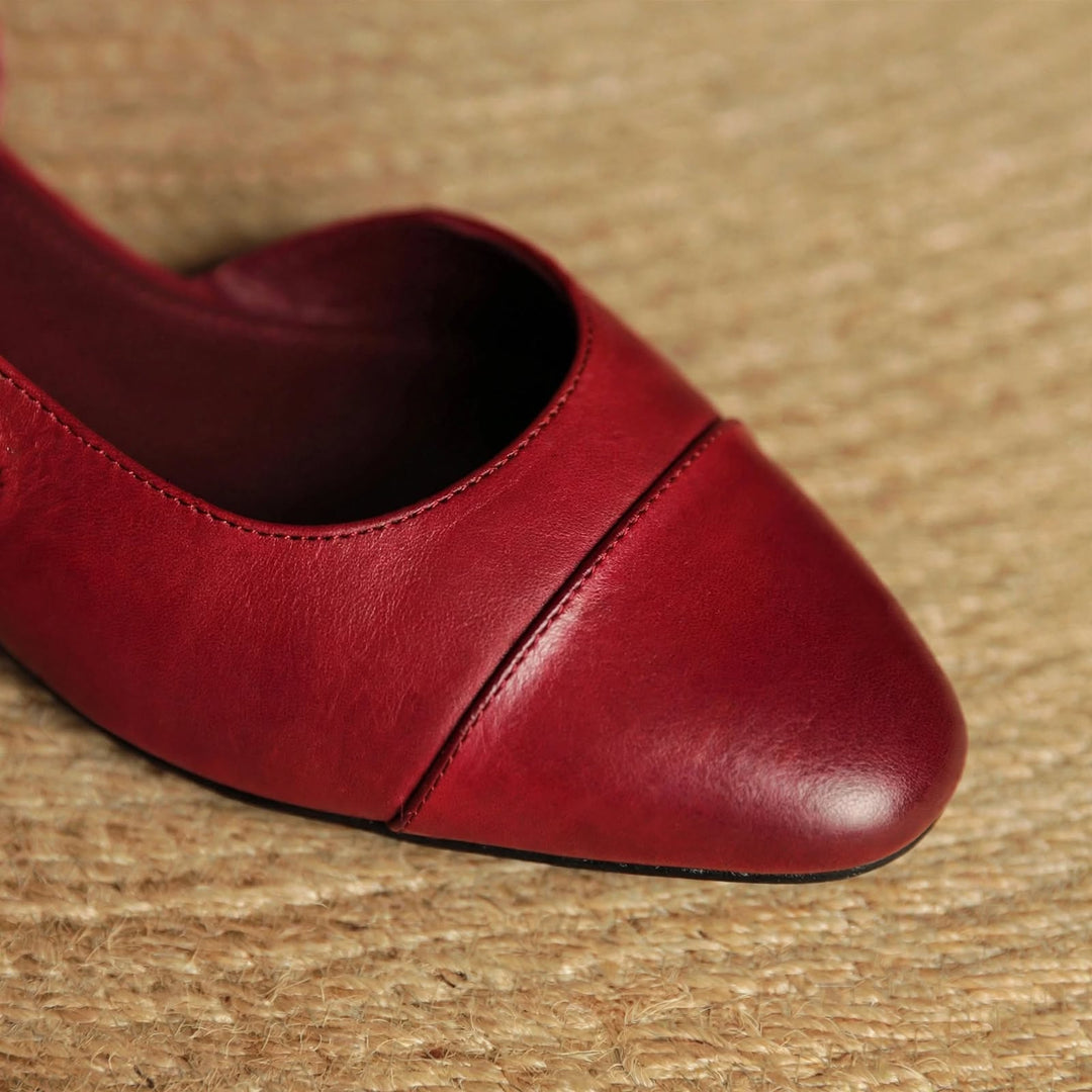 Ada Genuine Leather Mules