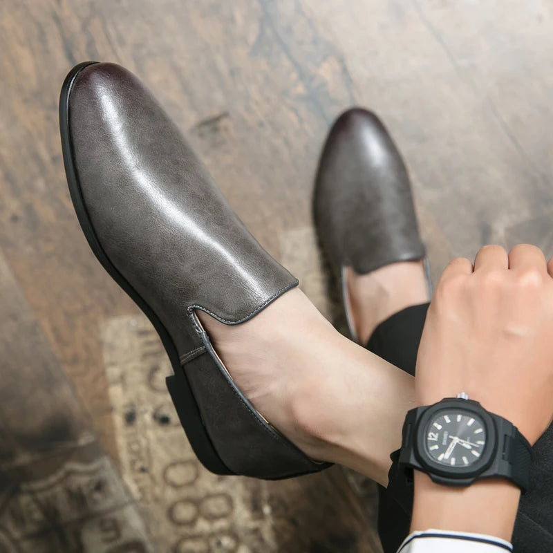 Stratos Genuine Leather Loafers