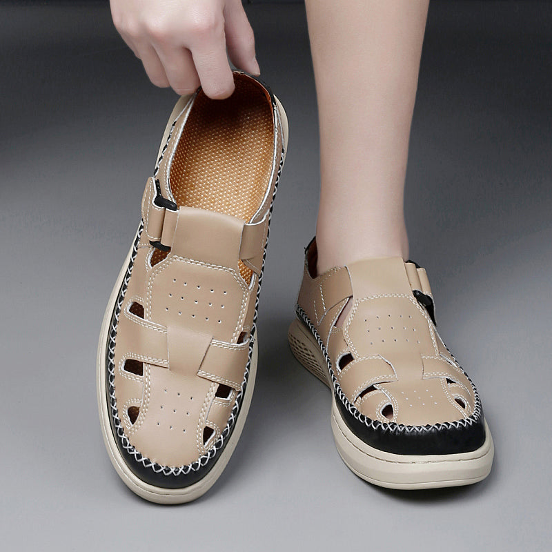 Cairo Genuine Leather Fisherman Sandals