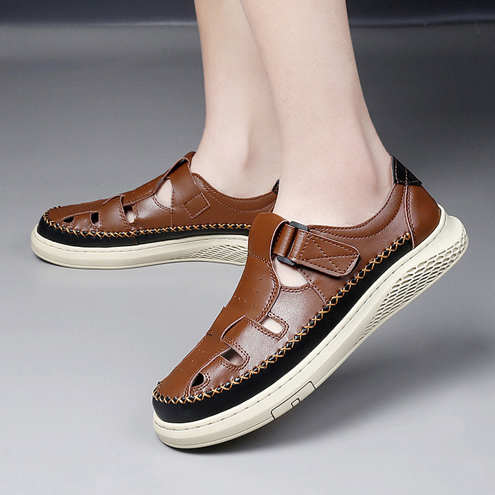 Cairo Genuine Leather Fisherman Sandals