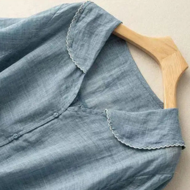 Tiara Linen Blouse