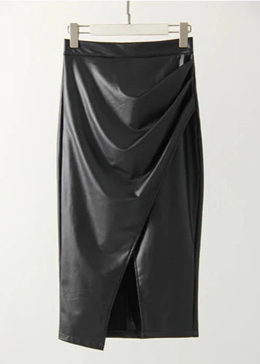 Maeve Leather Skirt