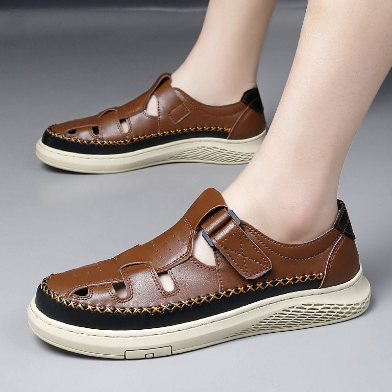 Cairo Genuine Leather Fisherman Sandals