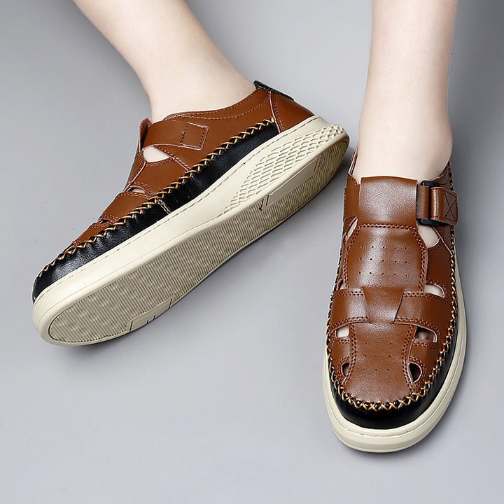 Cairo Genuine Leather Fisherman Sandals