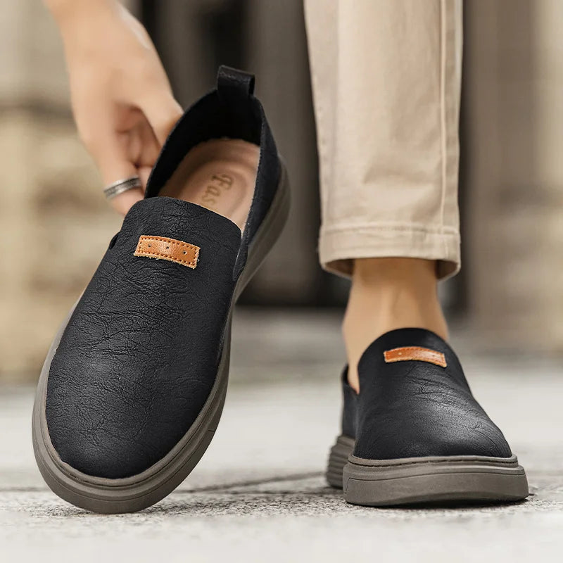 Jorvik Genuine Leather Loafers