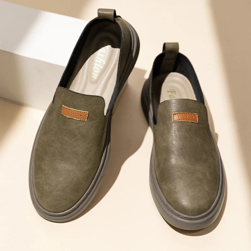 Jorvik Genuine Leather Loafers