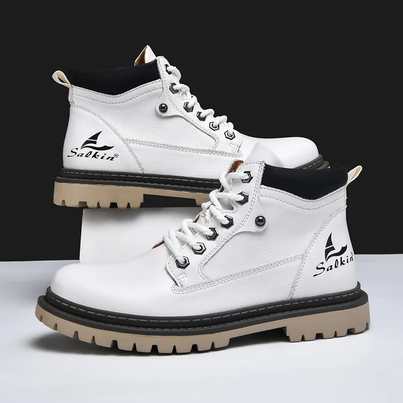 Regon Genuine Leather Boots