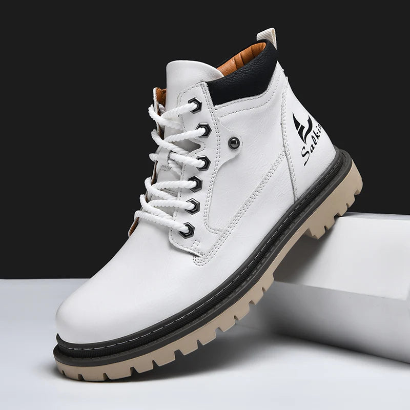 Regon Genuine Leather Boots