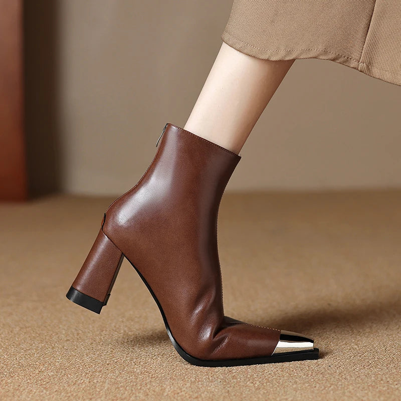 Elyth Genuine Leather Boots