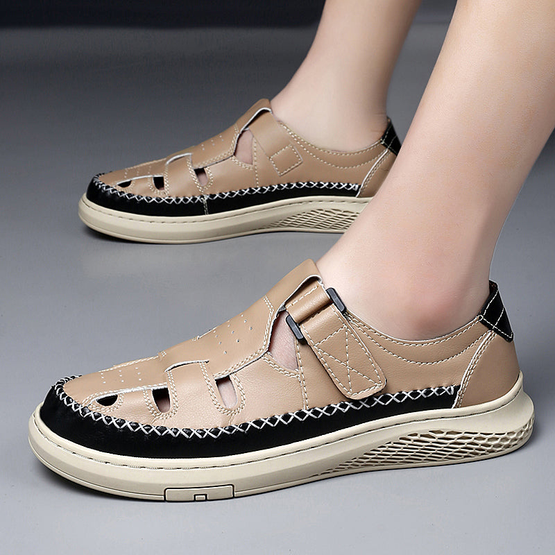Cairo Genuine Leather Fisherman Sandals
