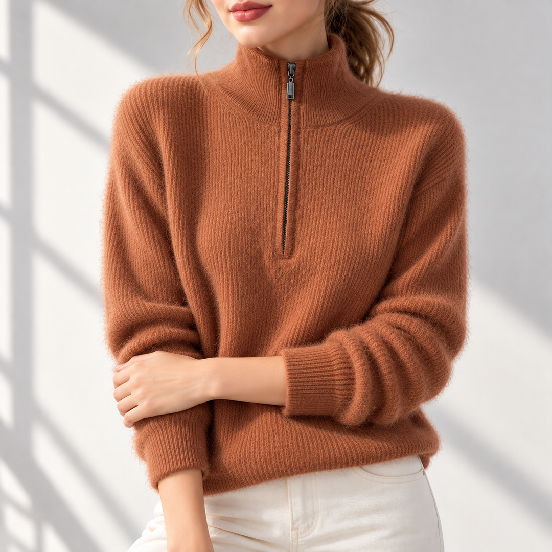Scarlett Mink Cashmere Sweater
