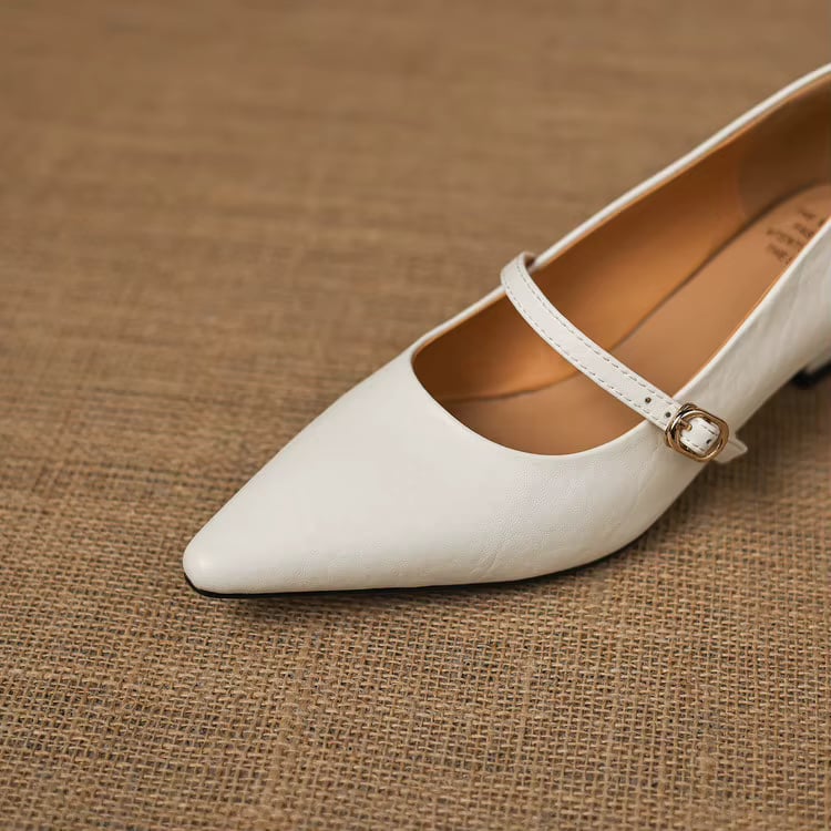 Rosita Genuine Leather Heels — photo 1