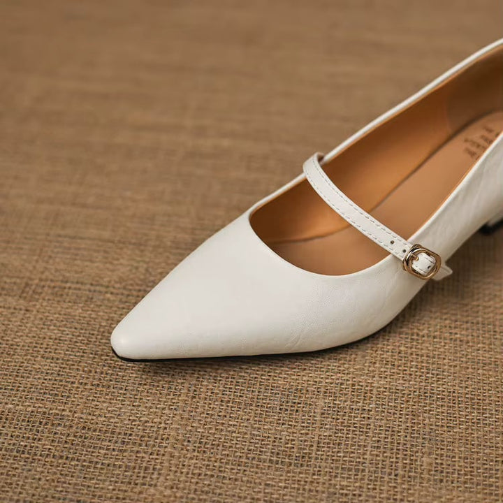 Rosita Genuine Leather Heels — photo 1
