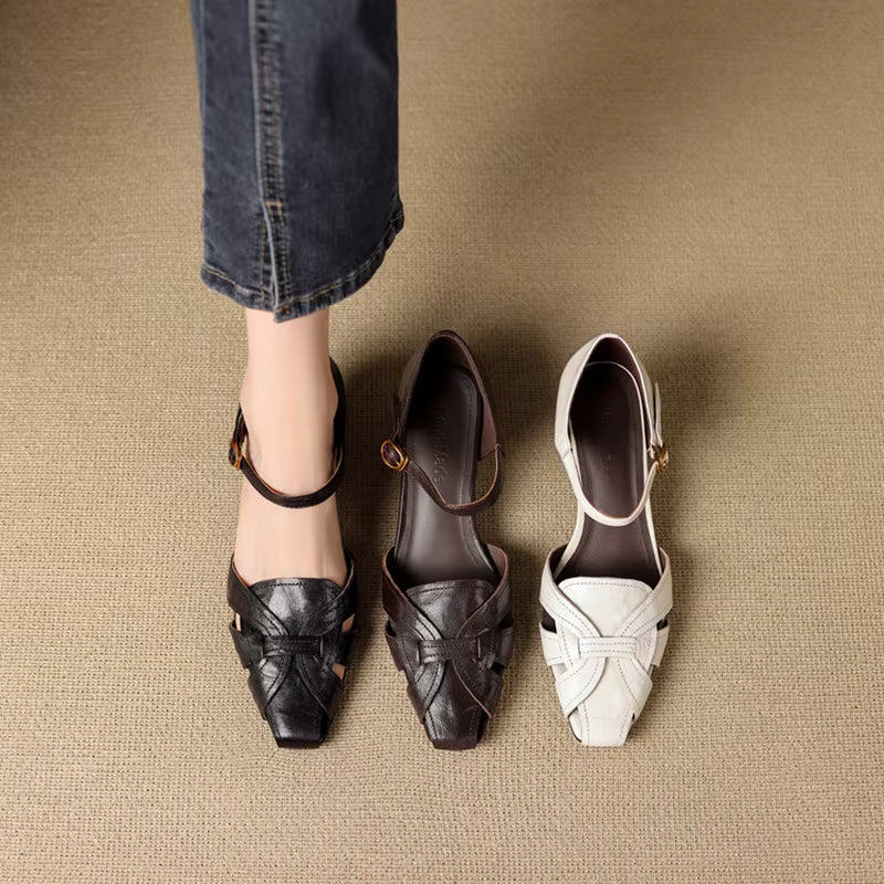 Nadine Genuine Leather Sandals — photo 2