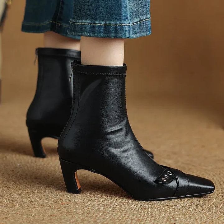 Elena Square Toe Boots — photo 23