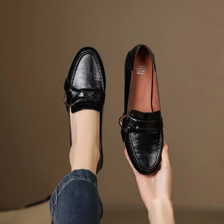 Clara Genuine Leather Loafers — photo 17