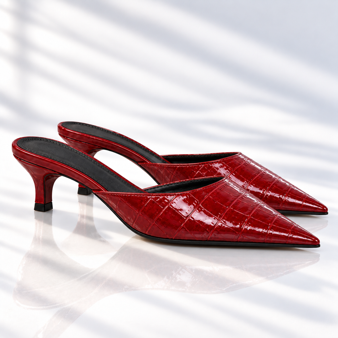 Mabel Leather Mules
