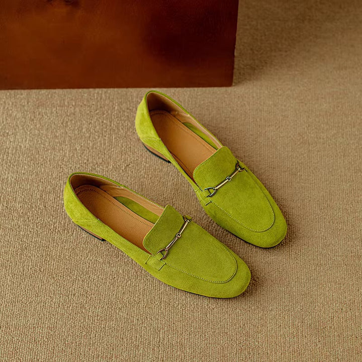 Jess Genuine Leather Loafers — photo 7