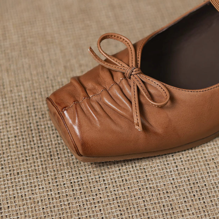 Larkin Genuine Leather Mary Jane Heels — photo 2
