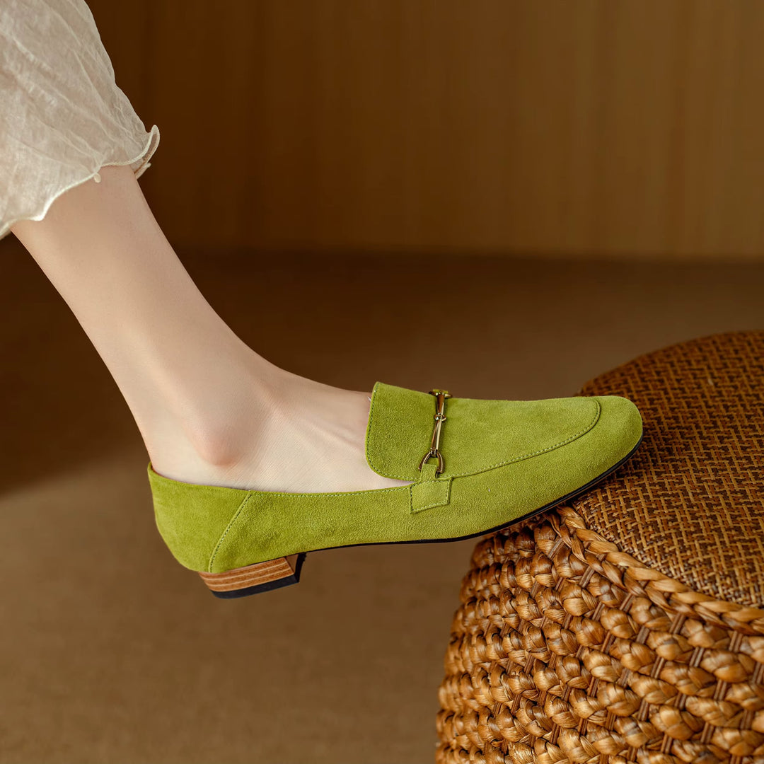 Jess Genuine Leather Loafers — photo 3