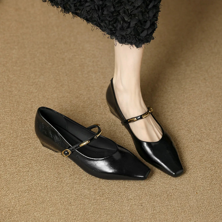 Paloma Leather Mary Janes — photo 4