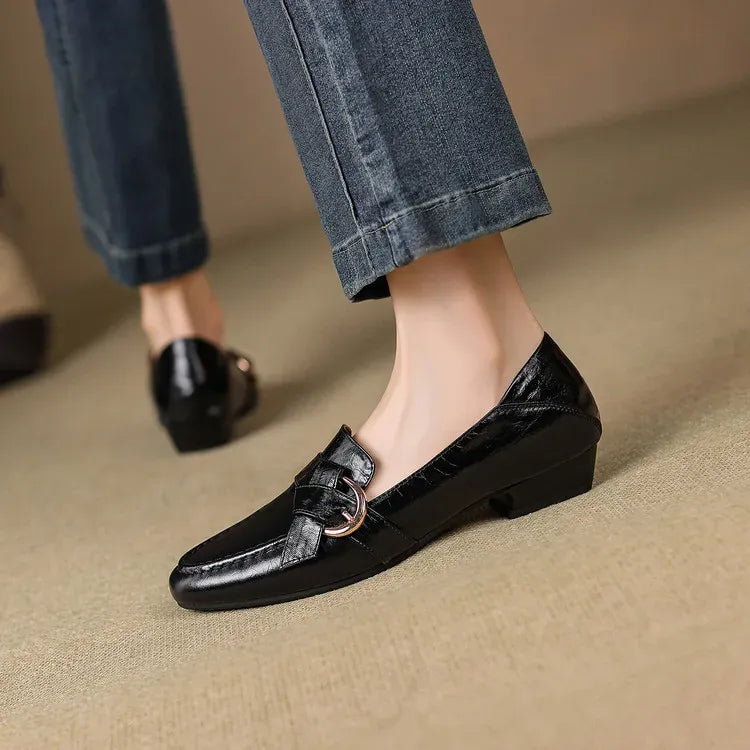 Clara Genuine Leather Loafers — photo 14