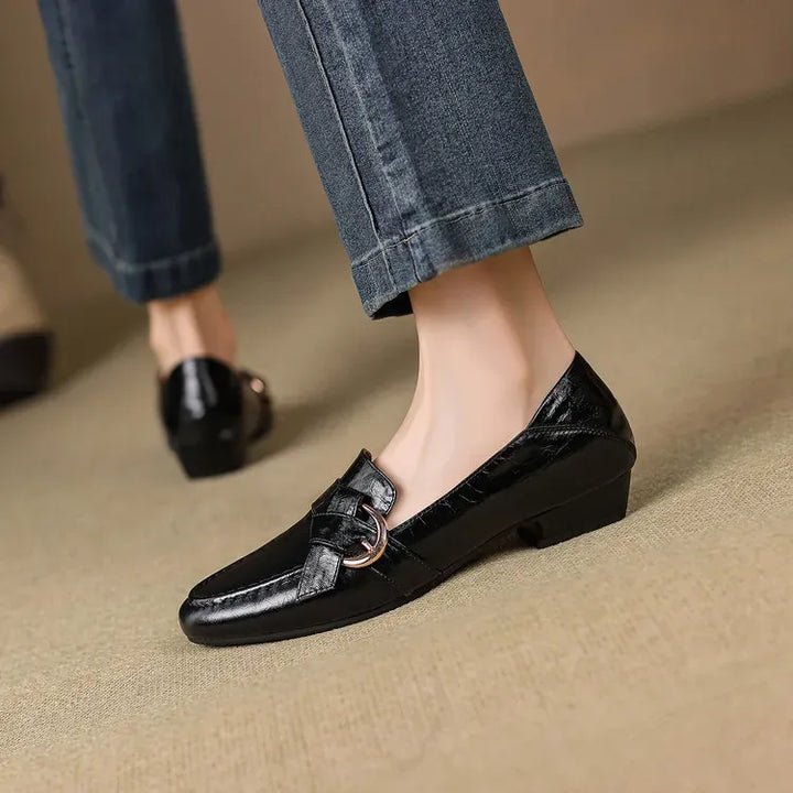 Clara Genuine Leather Loafers — photo 14