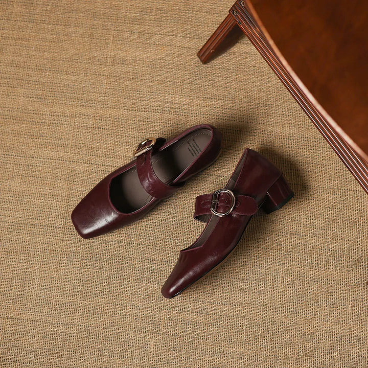 Miranda Sheepskin Mary Jane Shoes — photo 6