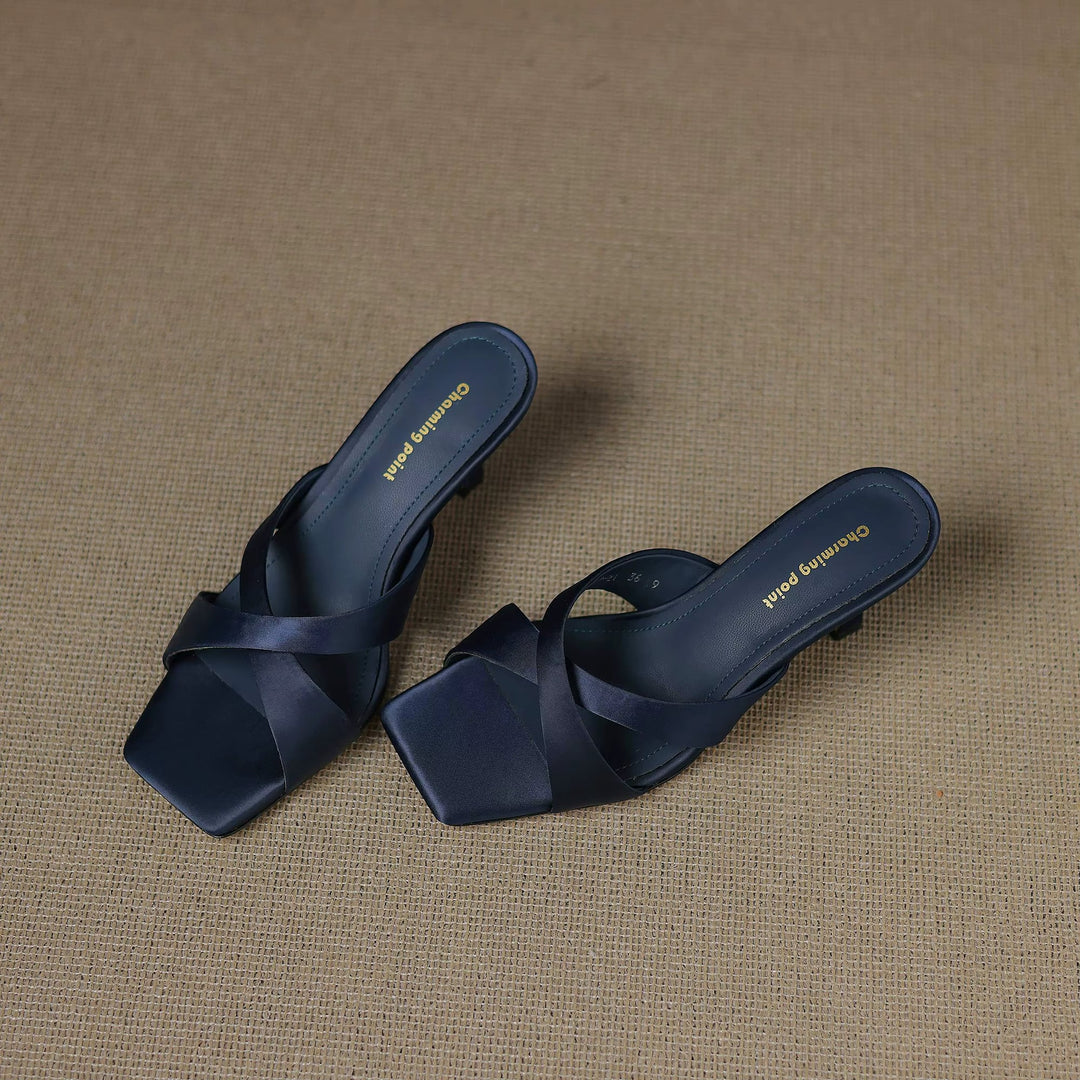 Clemence Genuine Leather Mules — photo 8