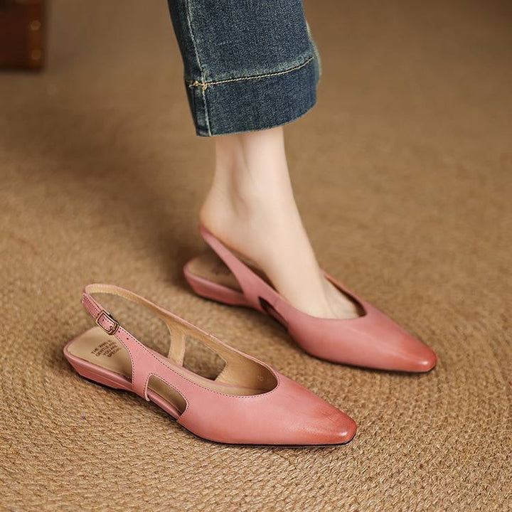 Athena Genuine Leather Slingbacks — photo 13