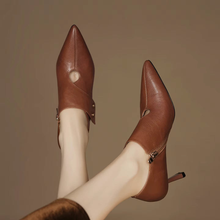 Verena Genuine Leather Heels — photo 15