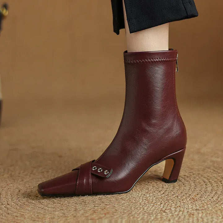 Elena Square Toe Boots — photo 15