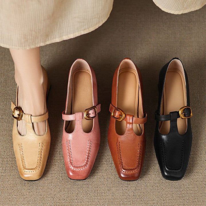 Morgan Genuine Leather Heels — photo 7