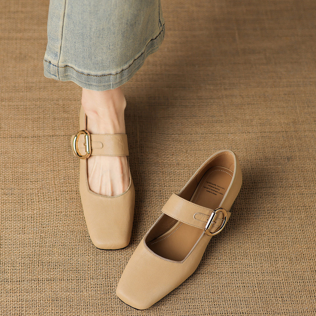 Vivi Genuine Leather Heels