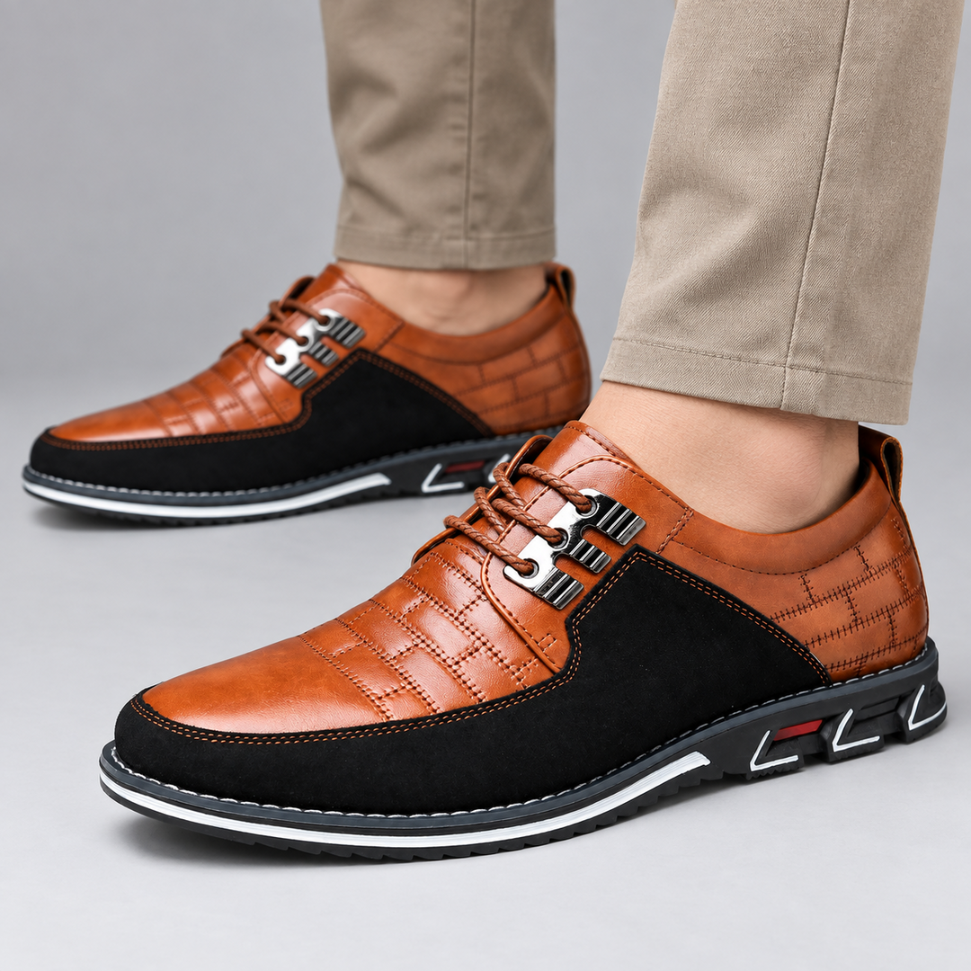 Orlan Lace-Up Leather Shoes