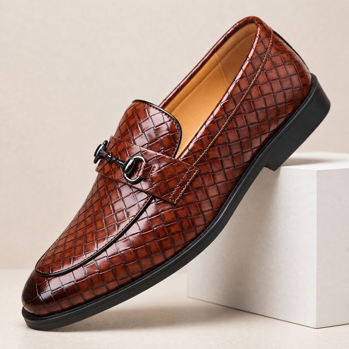 Elaric Horsebit Leather Loafers