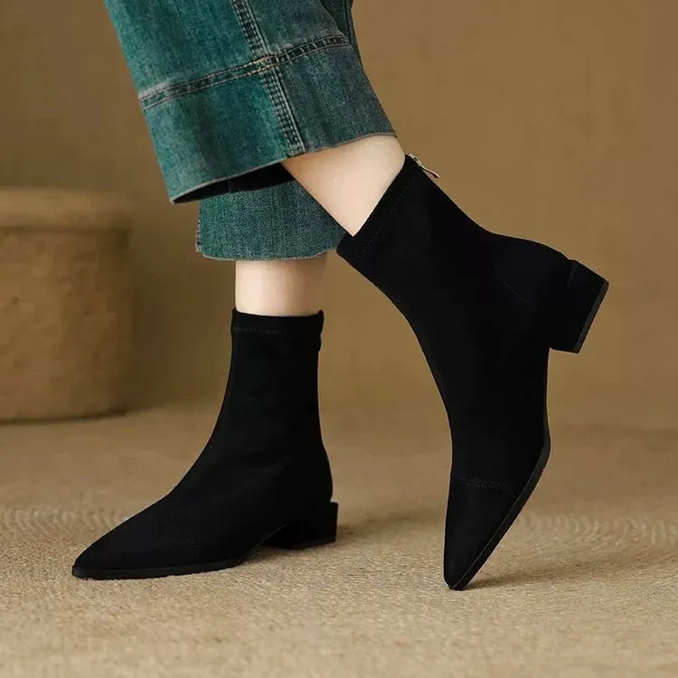 Marina Pointed-Toe Short Boots — photo 14