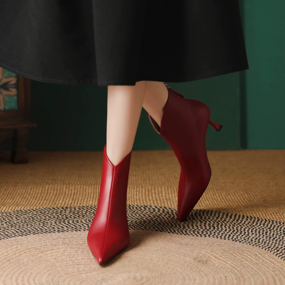 Selina Genuine Leather Boots — photo 16
