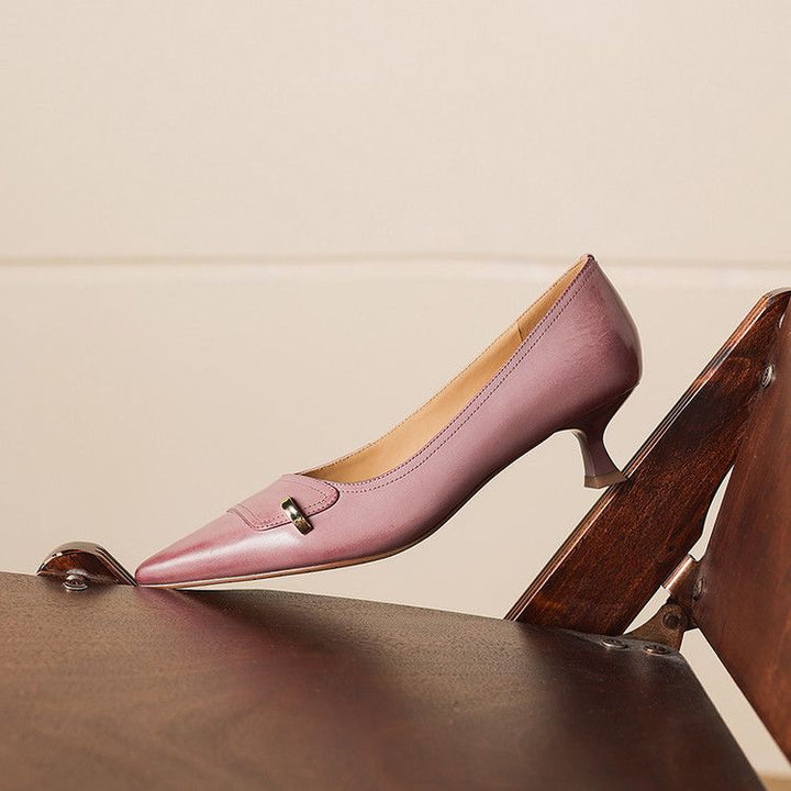 Marina Leather Women's Shoes — photo 20