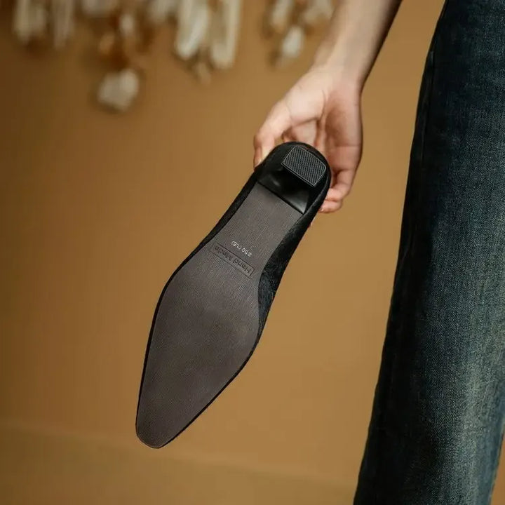 Georgina Genuine Leather Heels — photo 16