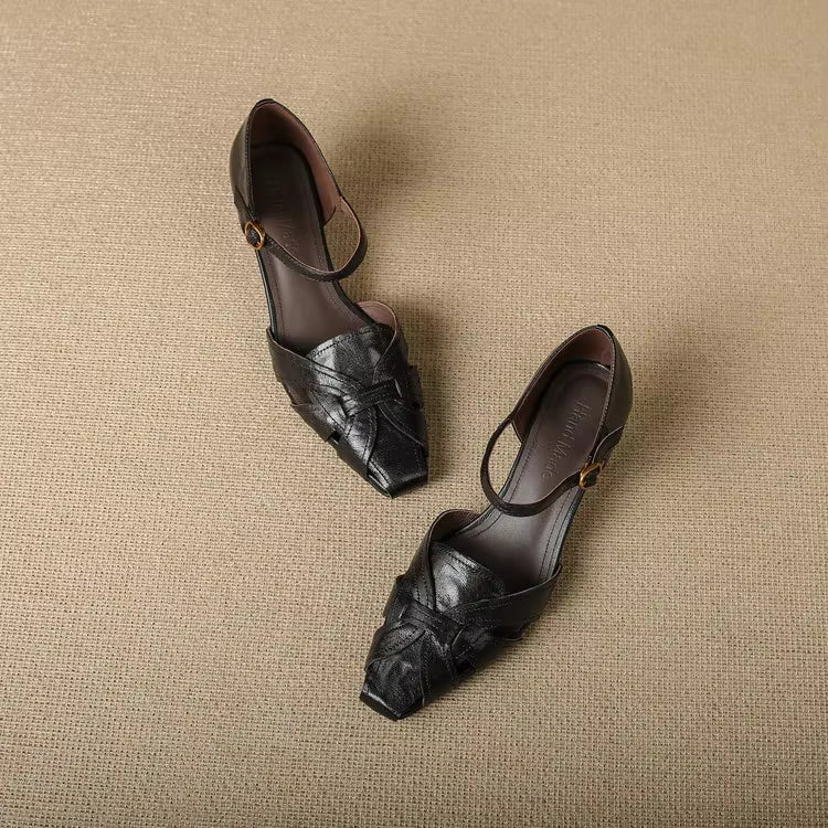 Nadine Genuine Leather Sandals — photo 10