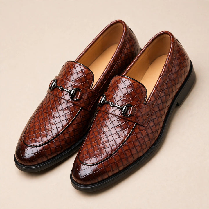 Elaric Horsebit Leather Loafers