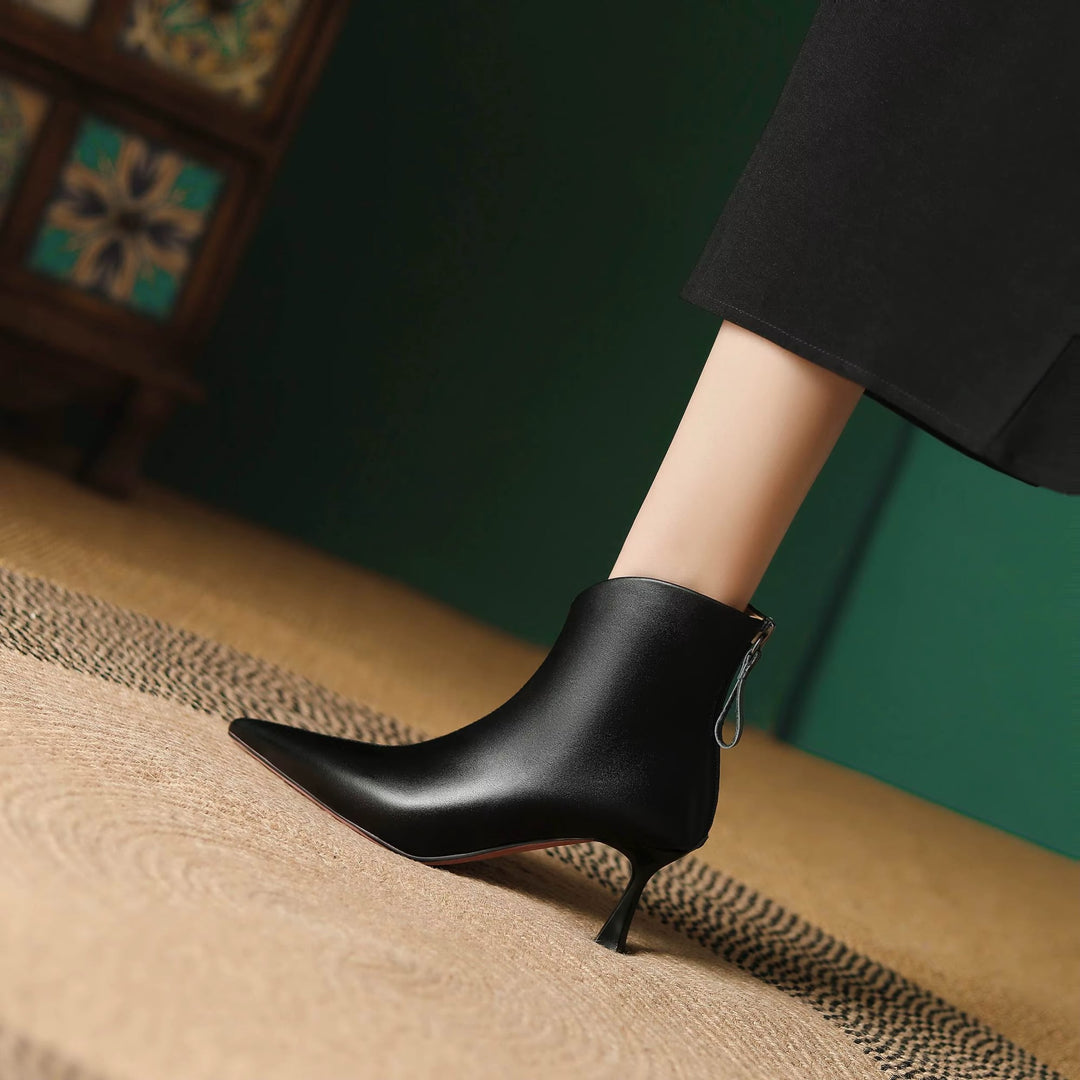 Selina Genuine Leather Boots — photo 24