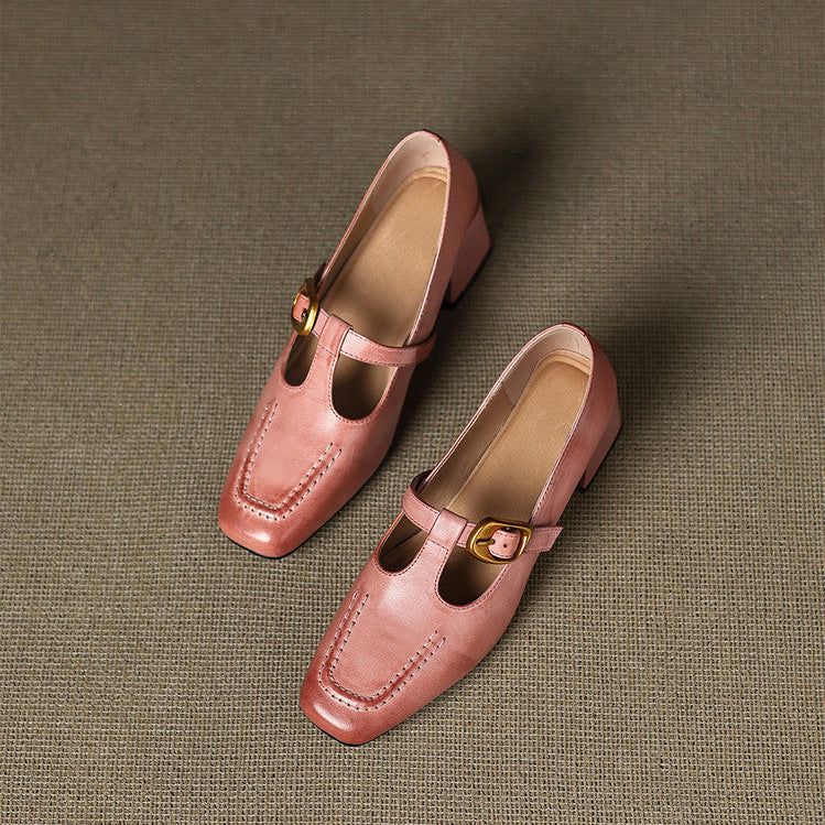 Morgan Genuine Leather Heels — photo 13
