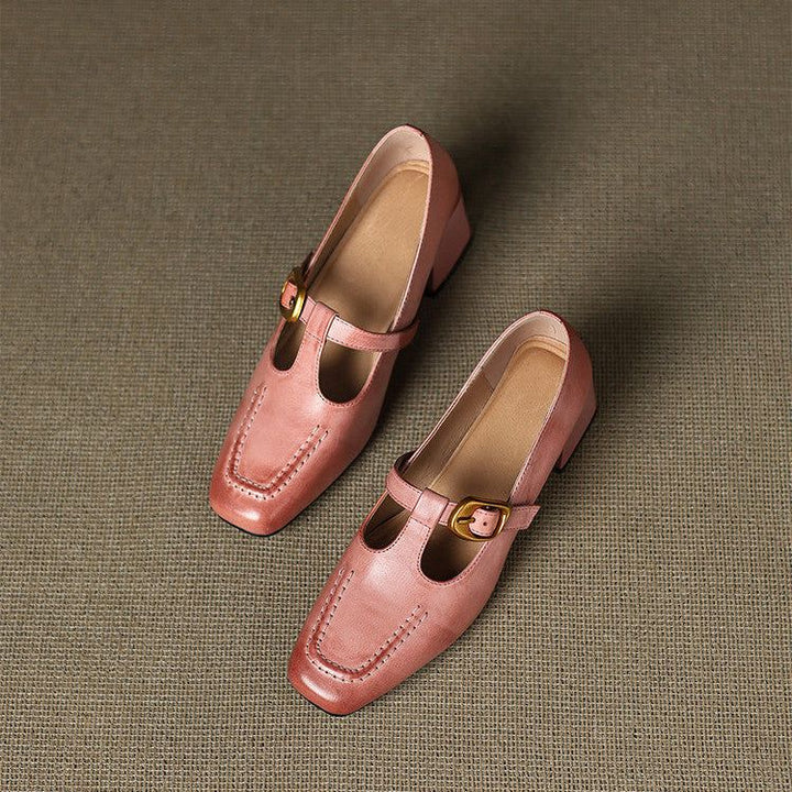 Morgan Genuine Leather Heels — photo 13