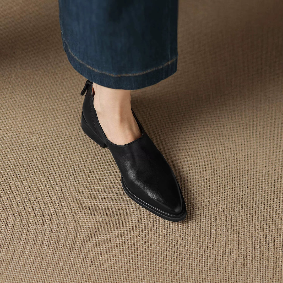 Reba Genuine Leather Loafers — photo 16