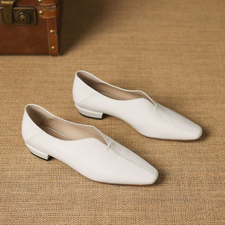 Miranda Genuine Leather Pumps — photo 6