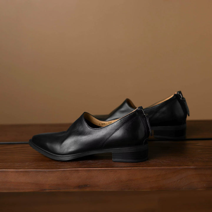 Reba Genuine Leather Loafers — photo 11